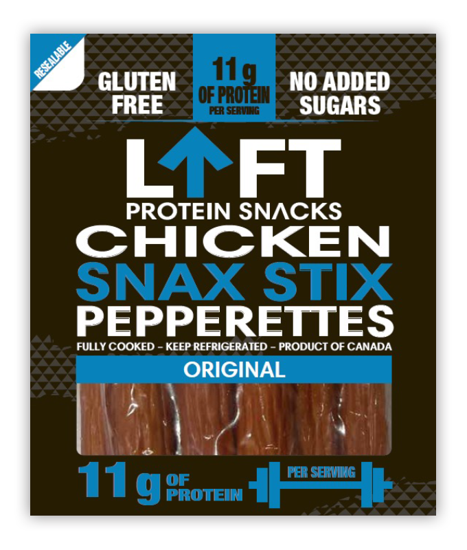 LIFT Chicken Snax Stix Pepperettes – Original