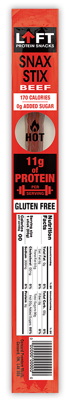 LIFT Beef Snack Stick – Hot