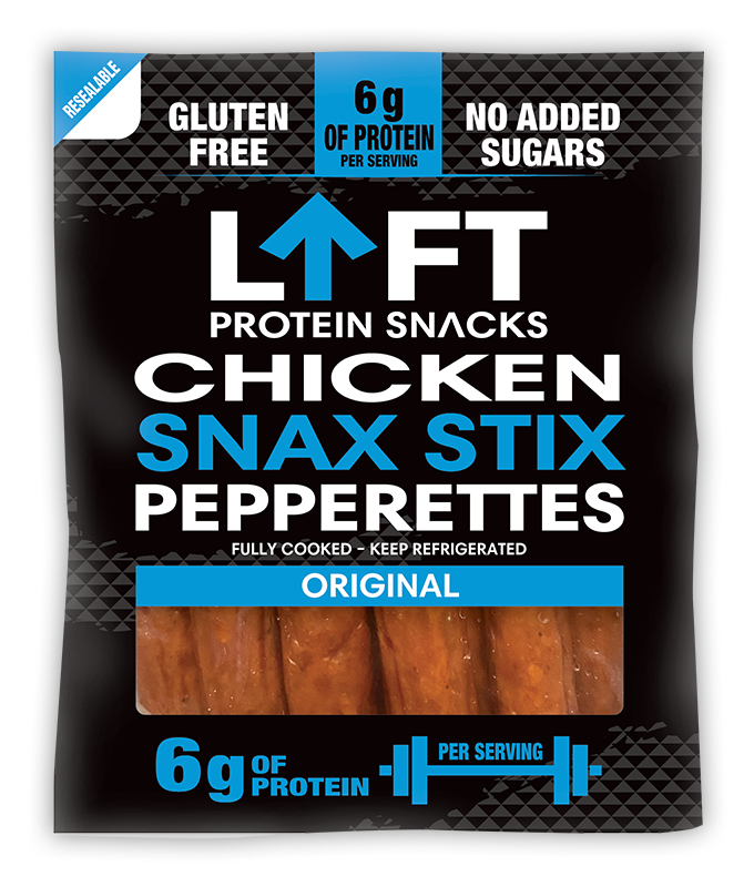 LIFT Chicken Snax Stix Pepperettes – Original